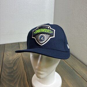 Minnesota Timberwolves 9FIFTY NBA New Era Blue Snapback Hat w/Puffy Patch (M9)